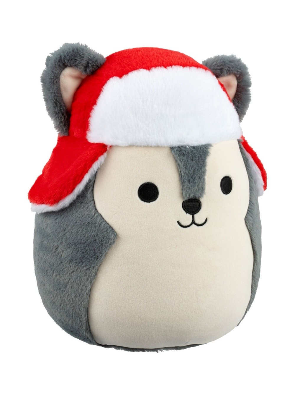 BRAND NEW boy youth squishmallows 12 inch ryan the husky christmas stuffy toy